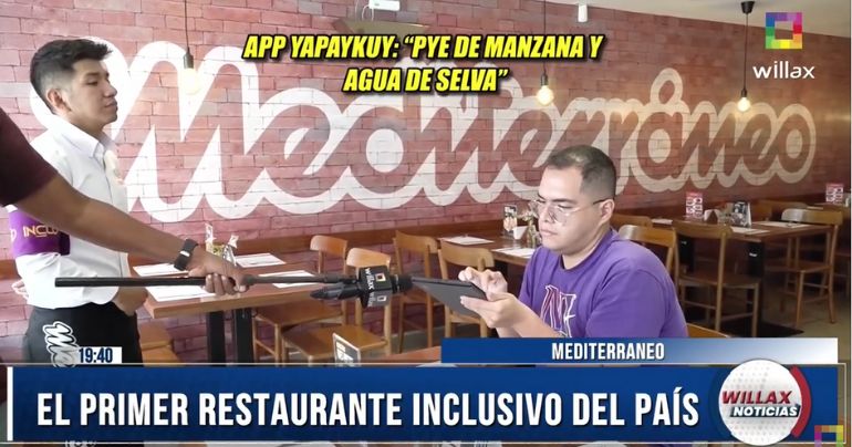 Mediterráneo es el primer restaurante inclusivo del país