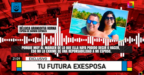 Portada: ¡EXCLUSIVO! Esposa de Darwin Espinoza rompe su silencio tras comunicado de separación