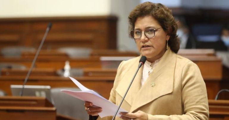 Acción Popular presenta a Silvia Monteza como candidata a la segunda vicepresidencia del Congreso