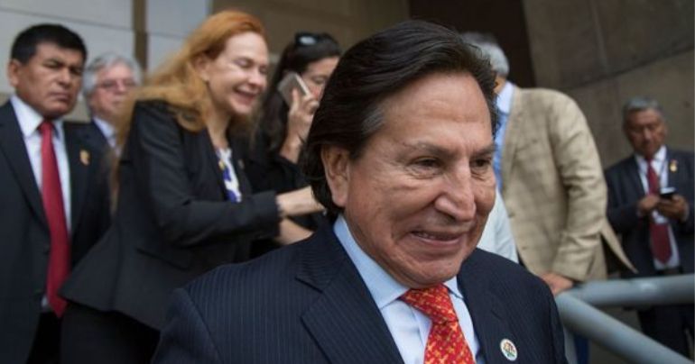 Portada: Alejandro Toledo: detención contra expresidente no se podrá llevar a cabo hoy, asegura Silvana Carrión