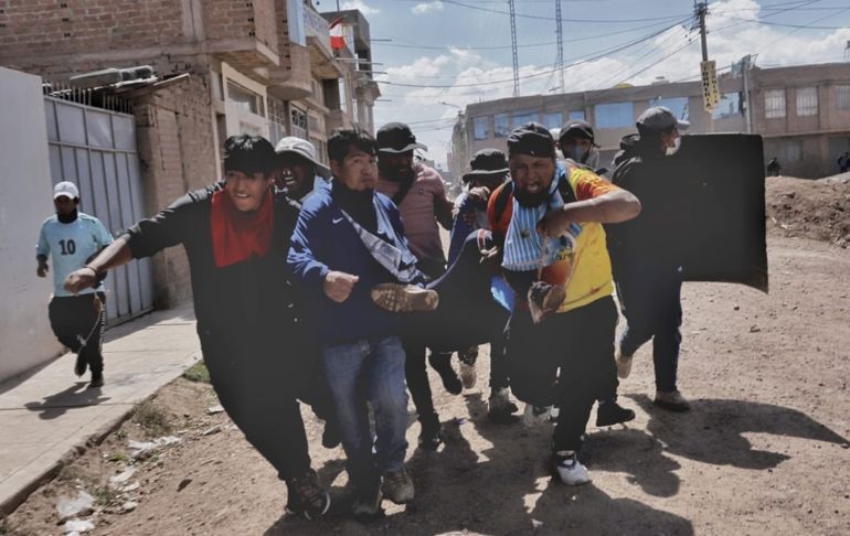 Puno: una persona falleció durante las manifestaciones realizadas en la localidad de llave