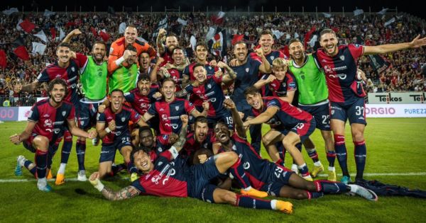 Gianluca Lapadula: Cagliari estalló de algarabía tras ganar la primera semifinal de ascenso de la Serie B