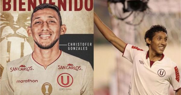 Portada: Christofer Gonzáles se puso la camiseta de Universitario: "El primer amor nunca se olvida"