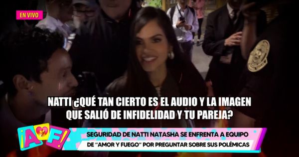 Natti Natasha: seguridad de cantante agrede a reportero de 'Amor y Fuego'