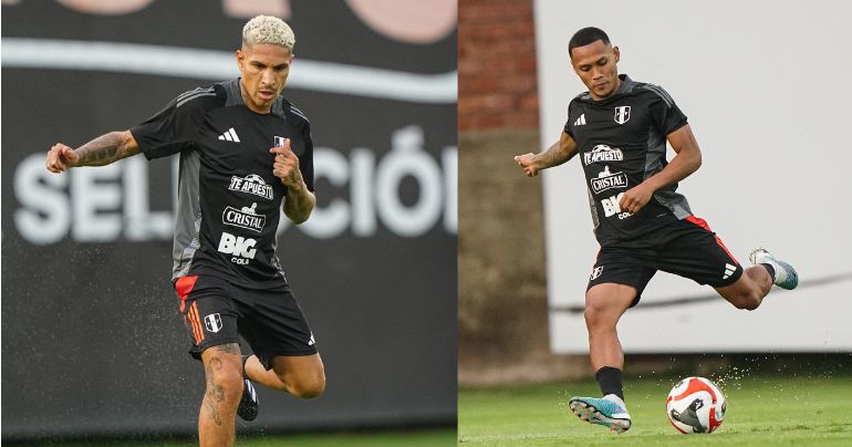 Selección peruana: Paolo Guerrero y Bryan Reyna ya entrenan con la 'Bicolor'