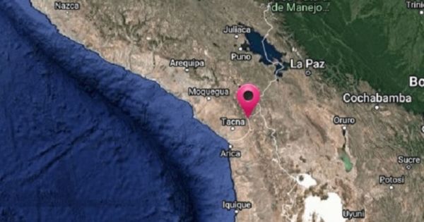 Un sismo de magnitud 5.1 remeció a Tacna, así lo detalló IGP