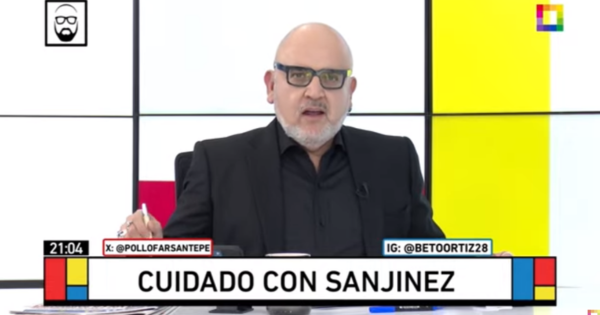 Beto Ortiz: "Salas Arenas ya tiene un sucesor a la medida y este es Jovián Sanjinez"