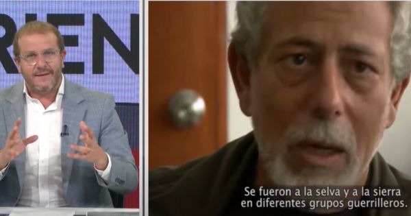 Portada: Augusto Thorndike sobre Gustavo Gorriti: "Romantiza a Sendero Luminoso; los describe como gente buena"