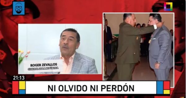 Portada: Roger Zevallos critica al Ejército: "Esa condecoración a 'Chibolín' debe ser retirada"