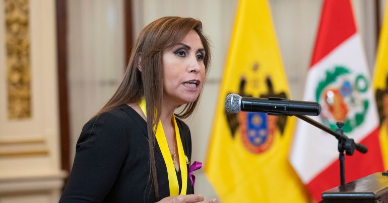 Patricia Benavides tras recibir la medalla de Lima: "No me harán retroceder"