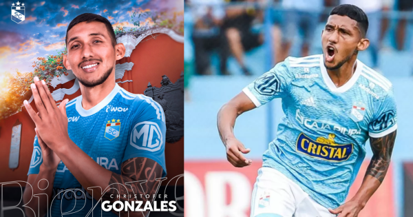 Sporting Cristal anunció el regreso de Christofer Gonzales: 'Canchita' firmó hasta diciembre del 2026