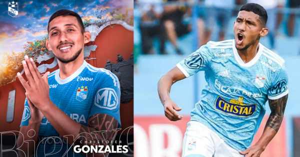 Sporting Cristal anunció el regreso de Christofer Gonzales: "¡Muchos éxitos en esta nueva etapa!"