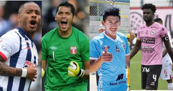 Fútbol peruano: hay diez jugadores que están sin equipo y buscan trabajo en la Liga 1