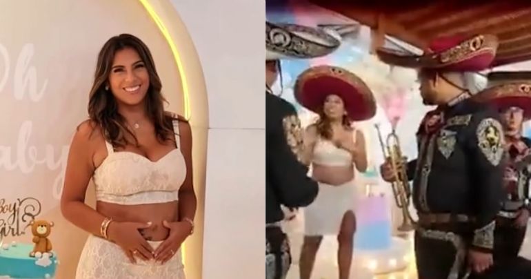 Rosa Fuentes celebró su cumpleaños y Paolo Hurtado le envió mariachis