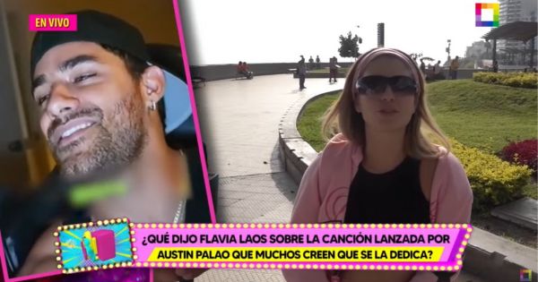 Portada: Austin Palao lanza nueva canción y ¿se la dedica a Flavia Laos?: "Aún te pienso, fue muy intenso"