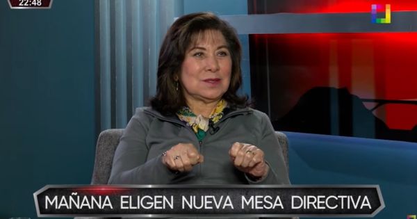 Martha Chávez: "Si el Congreso fuese presidido por Fuerza Popular, se le echaría la culpa por todo"