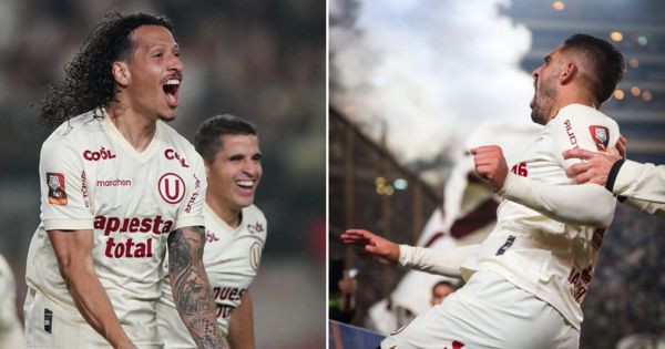 Portada: Universitario goleó 3-0 a UTC en el Monumental y sueña con llegar a la final de la Liga 1