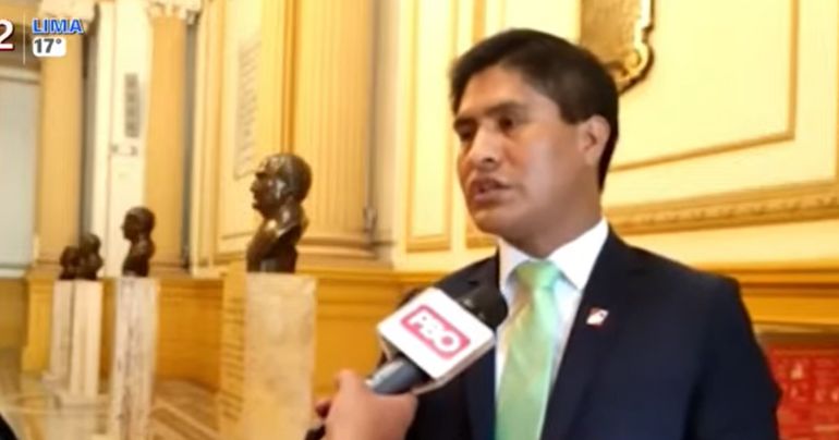 Wilson Soto sobre golpe de Estado: "El responsable es Aníbal Torres"