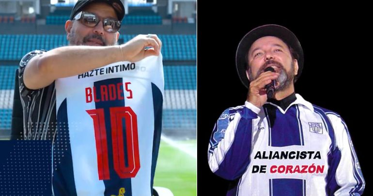 Portada: Igual que su hermano Ruben: el cantante Roberto Blades mostró su hinchaje por Alianza Lima