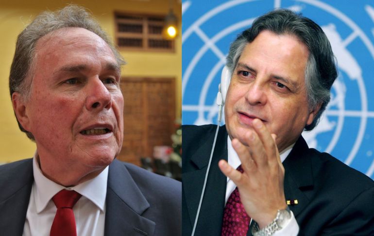 Portada: Gobierno concluye a Harold Forsyth y Rodríguez Cuadros como representantes ante la ONU y OEA