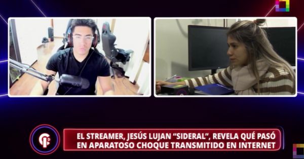 Portada: Streamer 'Sideral' sobre aparatoso choque en Surco: "Estamos arrepentidos"