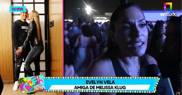 Evelyn Vela sobre Jesús Barco: "Tuvo una falla muy pequeña. Melissa Klug tiene un carácter explosivo"