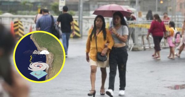 ⁠Fenómeno DANA 'Lorenzo' llegó al Perú: alertan presencia de intensas lluvias y descargas eléctricas