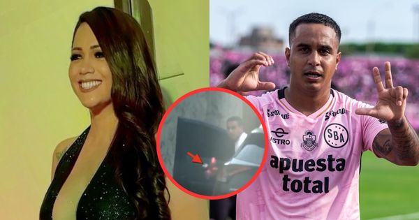 Jesús Barco llegó con globos a la casa Melissa Klug en San Valentín: pasó la noche