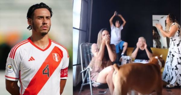 Portada: Novia y familia de Erick Noriega emocionadas con la convocatoria a la selección peruana