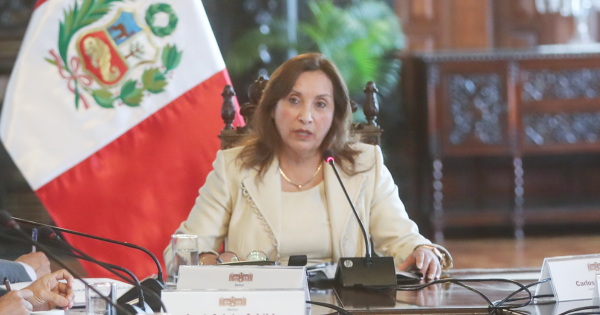 Portada: Dina Boluarte dice que vela por seguridad en Perú: "Quiero un país donde la impunidad no sea la noticia del día"