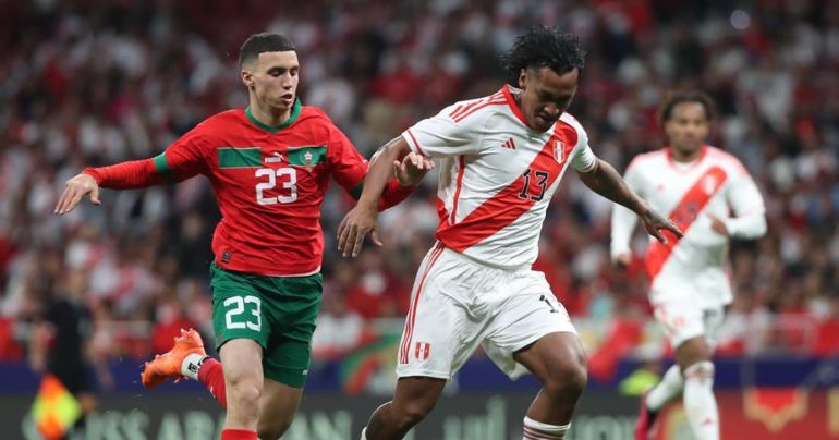 ¡No se dieron tregua! Perú y Marruecos empataron a cero en un intenso partido que se jugó en Madrid