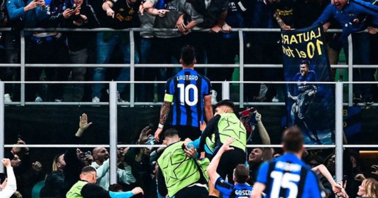 Portada: ¡El sueño continúa! Inter de Milán venció 1-0 a AC Milan y clasificó a la final de la Champions League