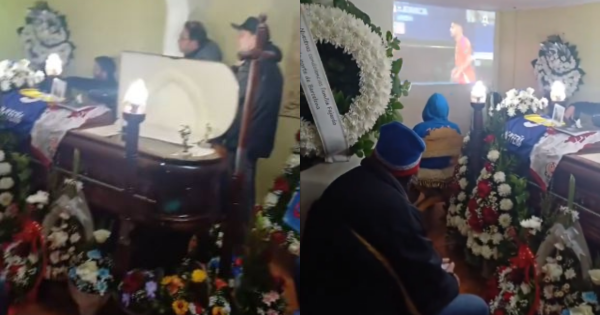 Portada: Chile: se hace viral video de personas viendo debut de su selección por Copa América en pleno velorio