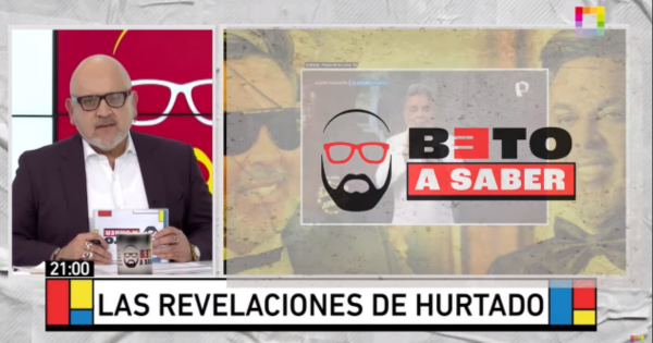 Beto Ortiz dice que se le ve "muy relajado" a Andrés Hurtado: "Él está seguro de impunidad y se jacta de ella"