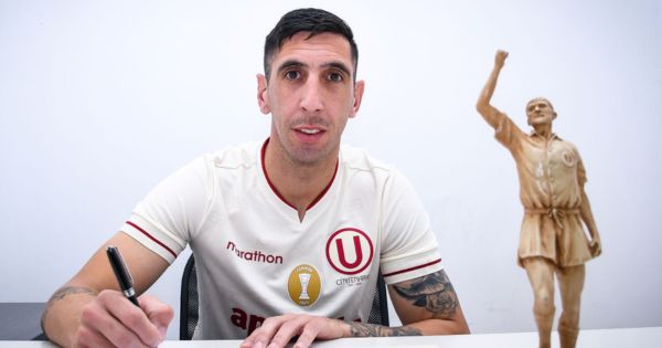 Portada: Universitario de Deportes anuncia fichaje del delantero Diego Dorregaray