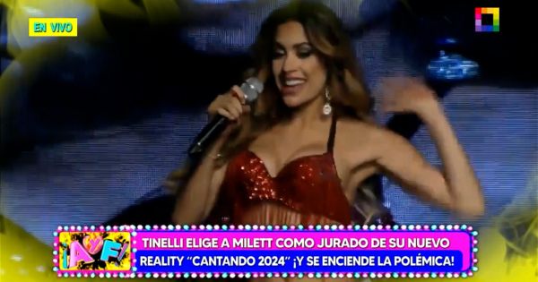 Portada: Milett Figueroa será jurado en el nuevo reality de canto de Marcelo Tinelli