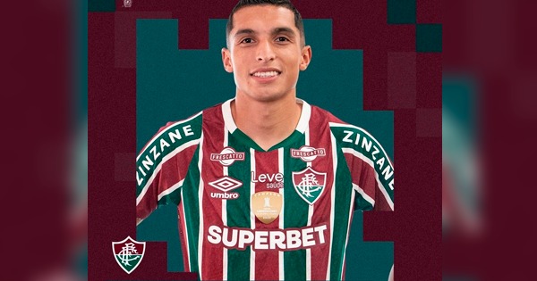 Kevin Serna fue presentado oficialmente como nuevo jugador del Fluminense