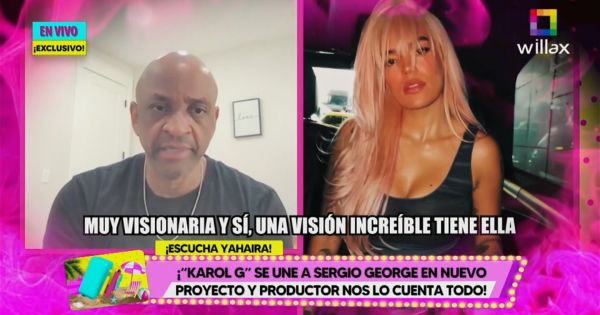 ¿Sergio George se une en nuevo proyecto con Karol G?: "Ella tiene una visión increíble"