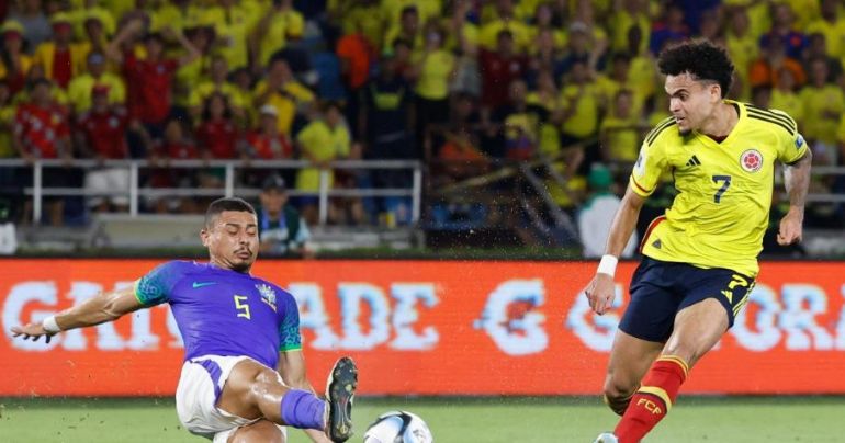 ¡Colombia hizo respetar su localía! Venció 2-1 a Brasil por las Eliminatorias Sudamericanas