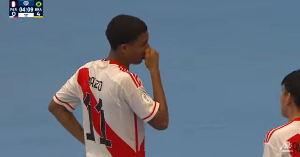 Portada: ¡Insólito y doloroso! Perú fue vapuleado 15-0 por Brasil en el Sudamericano sub-20 de Futsal