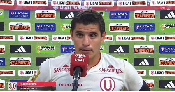 Aldo Corzo: "Lo importante es que se ganó el partido, pero no me gustó como jugamos"