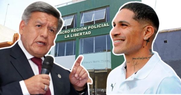 Portada: PNP desmiente a César Acuña: "No hay ninguna denuncia por amenazas contra madre de Paolo Guerrero"