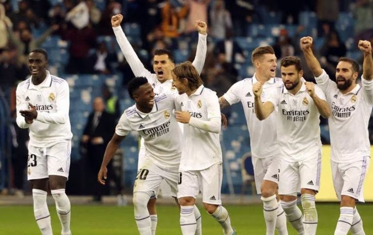 ¡De infarto! Real Madrid venció por penales a Valencia y clasificó a la final de la Supercopa de España