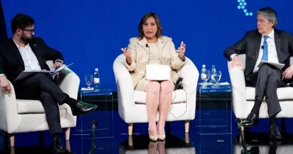 Dina Boluarte desde Washington: "El Perú ahora es un país que está en calma y paz"