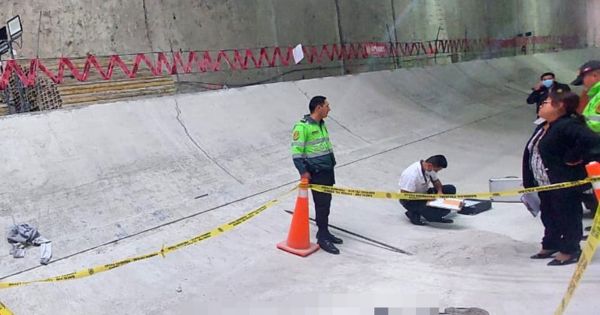 Callao: hombre pierde la vida tras caer dentro de obra de la Línea 2 del Metro de Lima