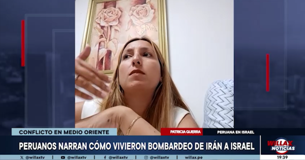 Portada: Peruanos en Israel dan su testimonio de cómo se resguardaron tras ataque de Irán: "Fue bastante aterrador"