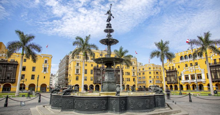 Portada: Centro Histórico de Lima es declarado oficialmente como zona intangible contra manifestaciones