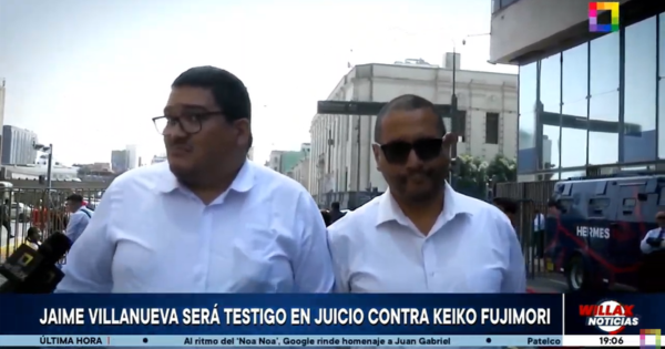 Jaime Villanueva sería citado por Fuerza Popular como testigo en juicio por caso Cócteles