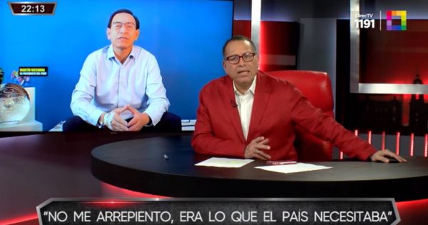 Portada: Phillip Butters sobre Martín Vizcarra: "En el ranking de la maldad es el peruano más basura que existe"