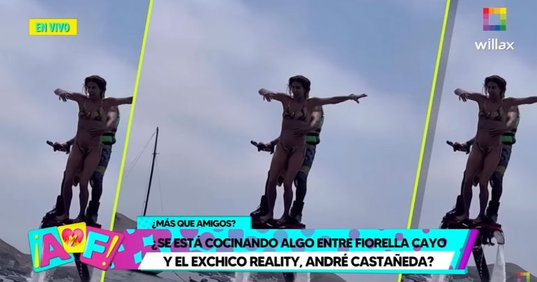 ¿Fiorella Cayo y André Castañeda son más que amigos? [VIDEO]
